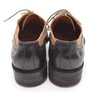 Men Dries Van Noten Perforated Cap Toe Oxfords 43.5 / 10.5 Black Tan Derby Shoes — photo 5