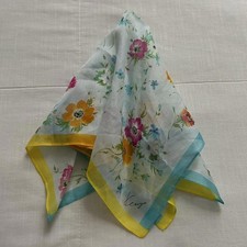 Multi color floral printed bandana 0286