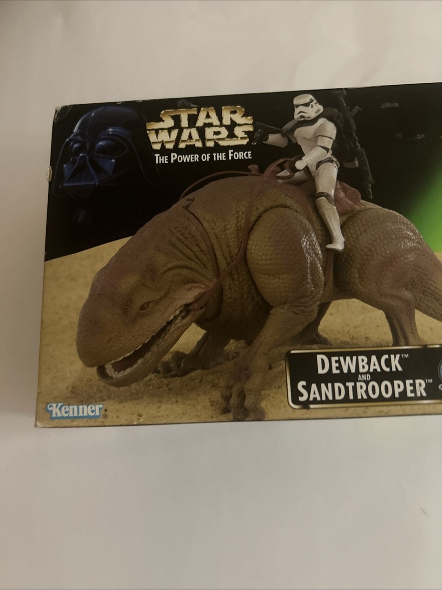 Kenner Star Wars Power of The Force Dewback and Sandtrooper Action