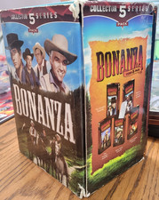 Vintage Bonanza Collector Series 5 Pack VHS Box Set Classic Western TV Series Ep