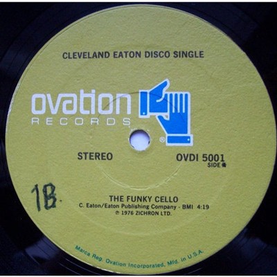 Cleveland Eaton - The Funky Cello / Bama Boog (Vinyl 12'' - 1976 - US - Original)