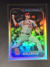 Giovanny Gallegos St. Louis Cardinals 2024 Topps Update Rainbow Foil #US326