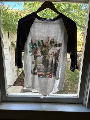DISTRESSED Van Halen 5150 Concert HANDTEX Shirt 1980s vintage concert t-shirt, vintage, size L, single stitch, B+ condition