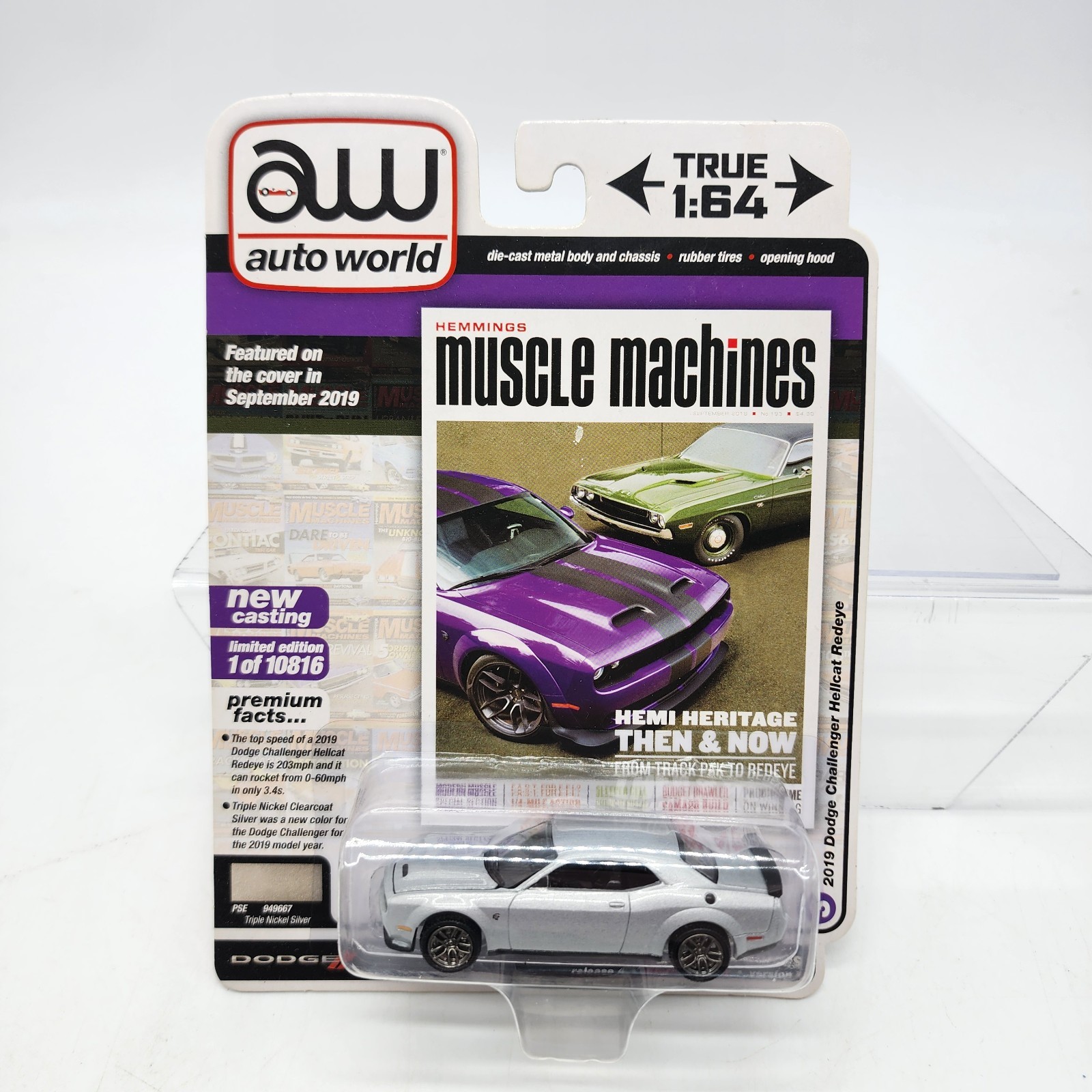 2019 Dodge Challenger Hellcat Redeye UH Auto Hemmings Muscle Machines