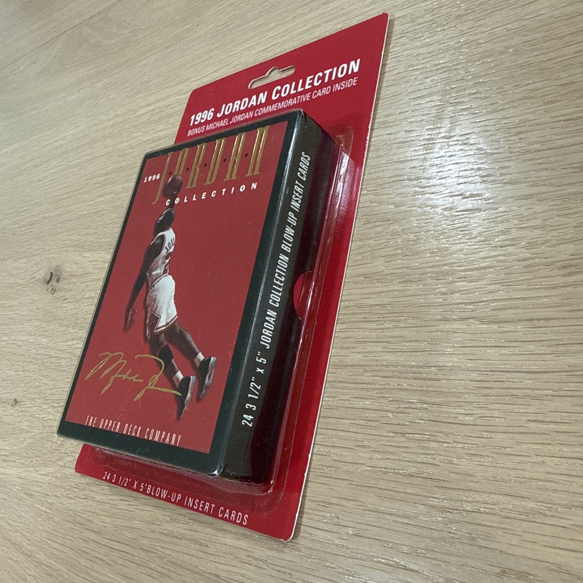 1996 Jordan Collection Upper Deck SEALED - 24 Insert Cards - NEAR 
