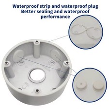 Security Camera Junction Box Weatherproof Mounting Aluminium
