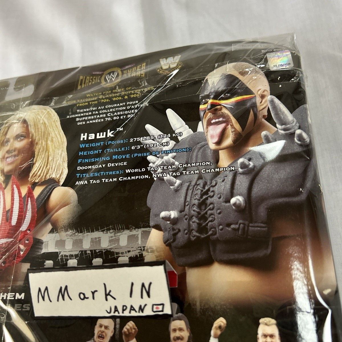 WWE Classic Superstars Legion Of Doom Hawk Animal Sunny