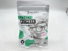 JAWLINER Facial Fitness Ultra Tough MINT Chewing Gum 100g Pack