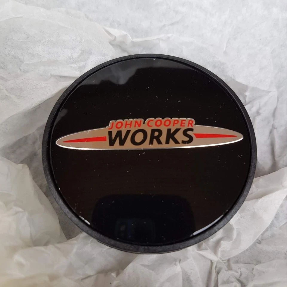 4x Original Mini JCW Nabendeckel 36136778917 R52 R53 R54 R55 R56 R57 R58 Neu - Image 2 of 2