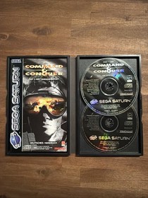 Command & Conquer Spiel f&uuml;r Sega Saturn mit Anleitung und OVP 