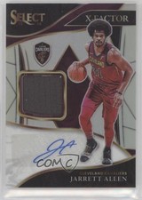 2021 Select X-Factor Memorabilia Signatures Silver Prizm Jarrett Allen Auto 0m3j