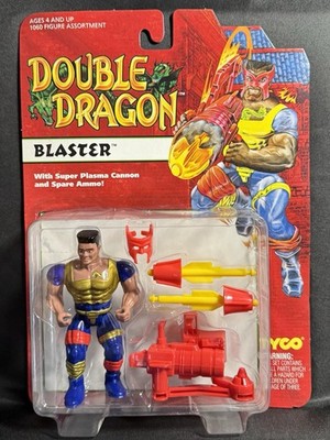1993 Tyco Double Dragon Action Figure NEW MOC: Blaster