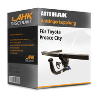 für Toyota Proace City 10.2019-Jetzt Auto HAK AnhäNgerkupplung Abnehmbar AHK NEU