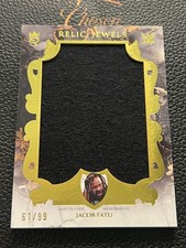 2025 Topps Royalty Jacob Fatu Relic Jewels /99 SmackDown 1/10/25 Match-Used DB88