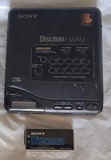 Vtg Sony Discman D-T66 CD FM AM Player - Untested As Is Parts Fix