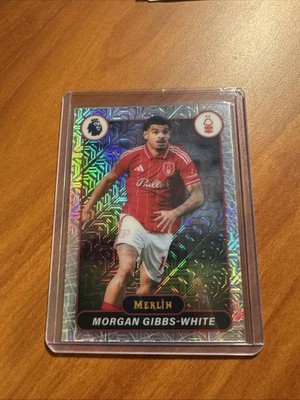 2025-26 Topps Merlin EPL Morgan Gibbs-White Nottingham Forest Mojo Refractor