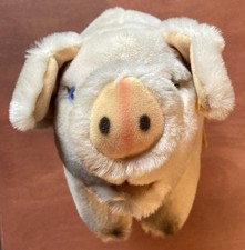 Vintage Steiff Plush "Cosy Piggy" - w/Tag - West Germany Stuffed Animal
