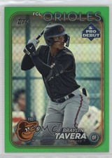 2024 Topps Pro Debut Green Foil 19/99 Braylin Tavera #PD-161 0e4z