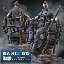 Soap 1/8 Scale 22cm Resin Model Kit – Call of Duty Unpainted Figure