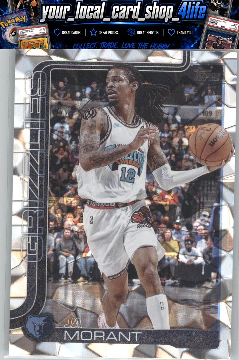 2025-26 Topps Diamante #182 Ja Morant Memphis Grizzlies