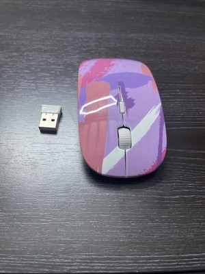 Battery Operated Wireless Bluetooth Mouse For Laptop Computer