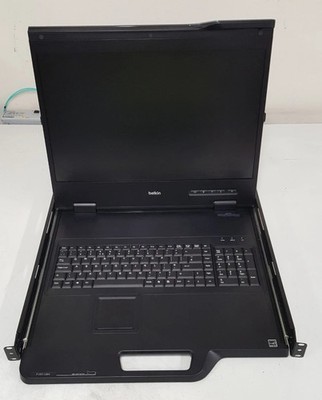 Belkin F1DC108H 19''-Breitbild-LCD-Rack-Konsole mit 8 Ports KVM