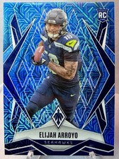 2025 Panini Phoenix Elijah Arroyo Light Blue Mojo /85 RC #178 Seahawks