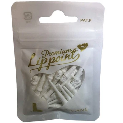 LSTYLE Premium Lippoint – White – 30 Count – Regular Length – S
