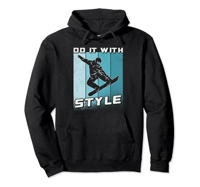 Tun Sie es! Style Snowboard Tricks Snowboard Jumps Snowboarder Hoodiefrom JP