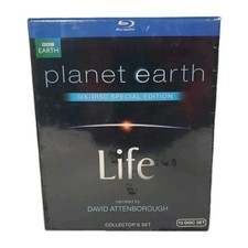 BBC EARTH: Life / Planet Earth SE Collectors Set Blu-Ray 2011, 10-Disc Set NEW