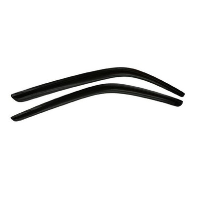 AVS Pair of Front Dark Smoke Ventvisor Window Deflector for 15-23 Ford Mustang
