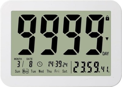 FCXJTU Digitaler Countdown-Tage-Timer ? 9999 Tage Countdown-Tage-Timer mit