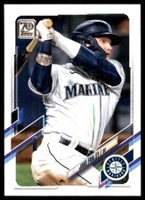 Jake Fraley 2021 Topps #402 Seattle Mariners MLB READ FREE SHIPPING AutographDen