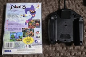 Nights Into Dreams (Sega Saturn, 1996) Long Box W/ 3D Control Pad Tested!