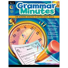Creative Teaching Press Grammar Minutes, Grade 4 , 0.25 H x 11 L x 8.5 W