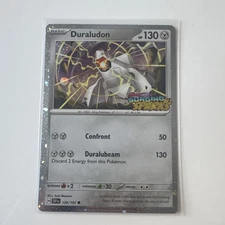 [Stamped] Duraludon 129/191 Surging Sparks Stamped Cosmo Foil, Pokemon TCG Promo