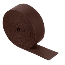 5 Yards Nylon Webbing Strap, 1 3/8-inch Bag Flat Webbing Straps, Dark Brown
