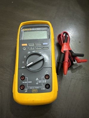 FLUKE 27 II Rugged Digital Multimeter IP67 Barely Used Works Perfectly