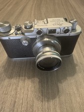 Leica llla Rangefinder Film Camera with Summar f 5cm 1:2 collapsible lens