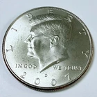 2007 D Kennedy Half Dollar BU Uncirculated Mint State 50c US Coin #7606