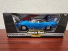 Ertl American Muscle 1:18 1970 Plymouth Superbird Blue Diecast Limited Ed 1/2502