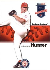 2008 TRISTAR PROjections #298 Tommy Hunter Rookie Card RC . rookie card picture