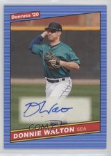 2020 Panini Donruss Retro 1986 Signatures Donnie Walton #86S-DW Auto 00m9