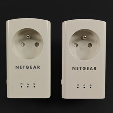 Lot 2 Prises Adaptateurs CPL Netgear XAV5421 / 500 Mbps