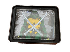 NICKELODEN MENS BOYS WALLET BILLFOLD TEENAGE MUTANT NINJA TURTLES NIB