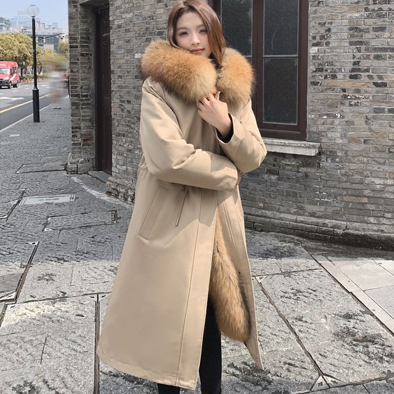 極美品✨定価17万 フォクシー The Inés Parka ロングコート 40 Amira | Luxury Saga Golden Island Fox Full Length Coat With Lavish