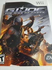 G.I. JOE: THE RISE OF COBRA FOR NINTENDO WII - CIB