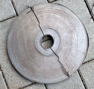 VEB Solidor Heiligenstadt Schlauchband Form C9 TGL 11046 - 100m original verpack