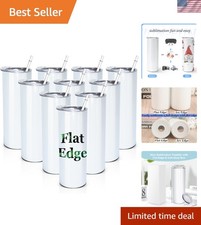 DIY Sublimation Tumblers Bulk Pack - 20oz Stainless Steel