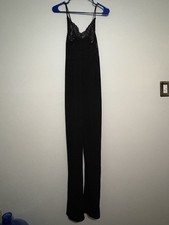 Pretty Little Thing Shape Black Jumpsuit